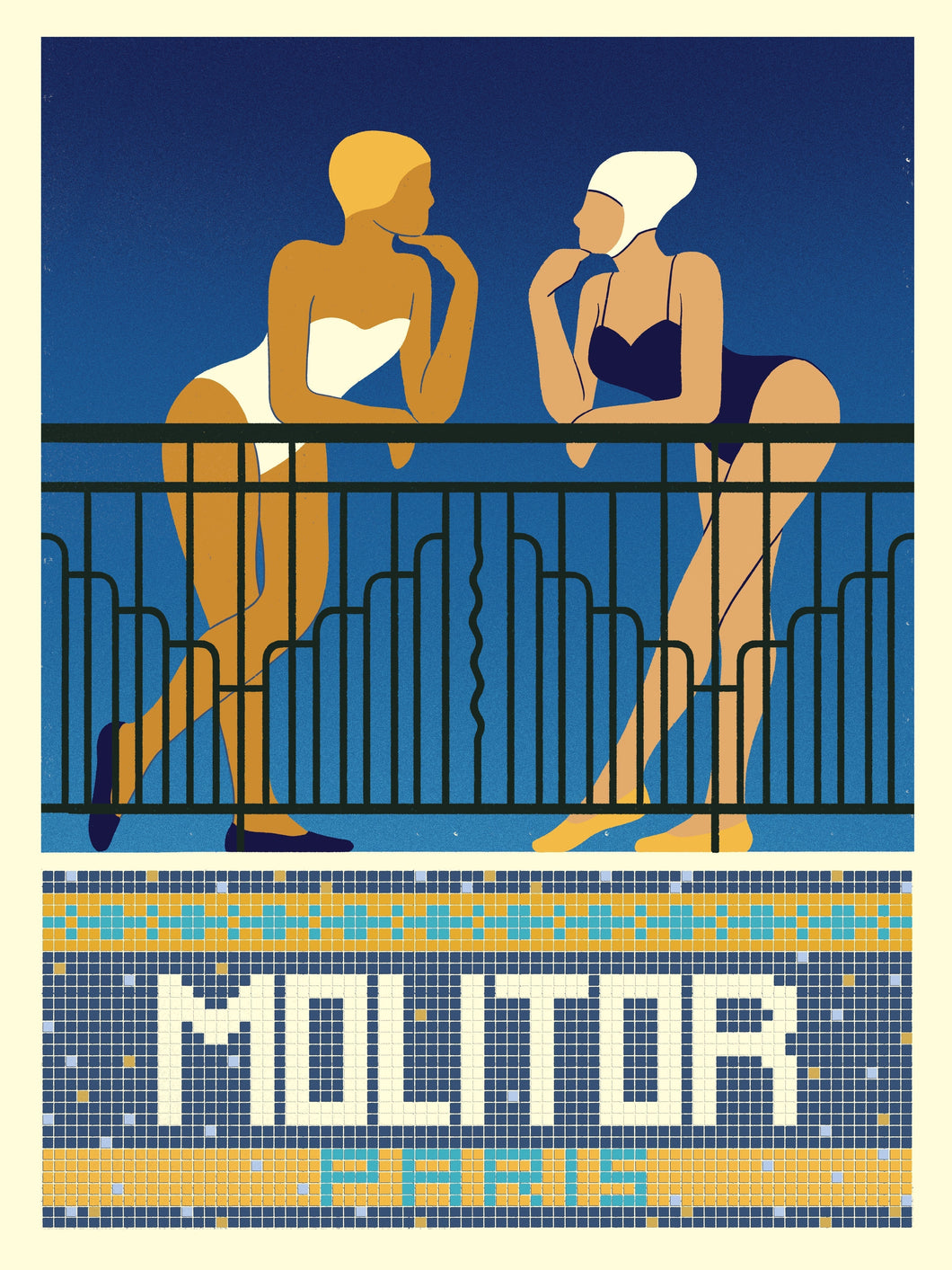 The Molitor # 3 poster by Paul NOX