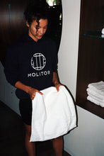 Load image into Gallery viewer, Hoodie Molitor Logo Blanc
